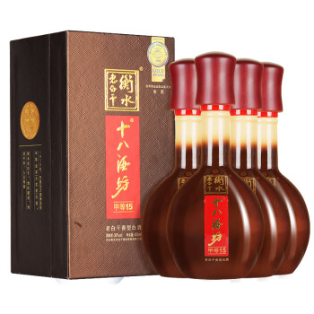 39度十八酒坊 白酒 陈坛陶藏甲等15 老白干香型 39度 480ml*4瓶  整箱装价格多少钱？