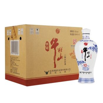 52度牛栏山 北京二锅头  清香型 白酒  典藏  52度 500ml*6瓶 整箱装批发价多少钱？