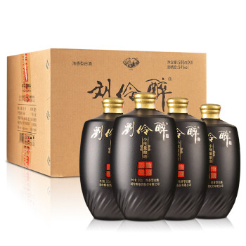 54度刘伶醉 地藏万坛小批量酿造限量版 浓香型白酒 54度 500ml*4瓶整箱装 价格多少钱？