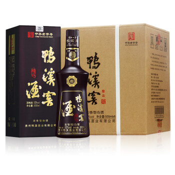 52度官方旗舰店 贵州鸭溪窖酒 精品 52度浓香型白酒 500ml*6瓶 纯粮食酒 白酒整箱礼盒装电商卖多少钱？