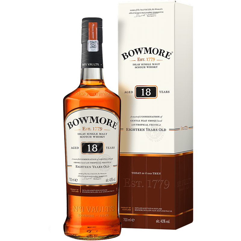 波摩 Bowmore 苏格兰18年单一麦芽威士忌 艾雷岛产区700ml批发价多少钱？