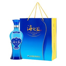 YANGHE 洋河 海之蓝 蓝色经典 旗舰版 52%vol 浓香型白酒 520ml 单瓶装电商卖多少钱？