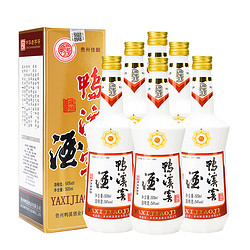 鸭溪窖 浓香型白酒 贵州鸭溪窖酒精品 54度 500ml*6瓶整箱电商卖多少钱？