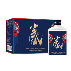 小武仙 蓝标  贵州茅台镇53度酱香型白酒 纯粮酿造小瓶装 100ml*6瓶 整箱装拼团价多少钱？