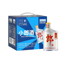 LANGJIU 郎酒 小郎酒 45度兼香型白酒 100ml *6瓶 礼盒整箱装 经典版拼团价多少钱？