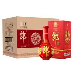 LANGJIU 郎酒 红花郎 红十 第四代 53%vol 酱香型白酒 500ml*6瓶 整箱装拼团价多少钱？