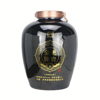 60度泸州 老窖股份 老窖金牌珍藏 60度浓香型白酒 大坛 5L/坛价格多少钱？