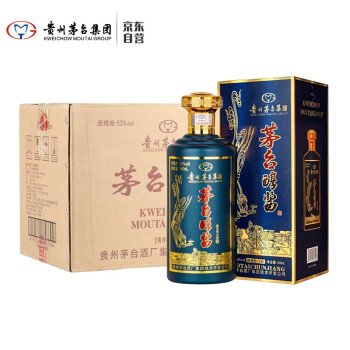 53度茅台2018年茅台醇酱封藏蓝 53度酱香型白酒 500ml*6瓶整箱 贵州茅台酒厂集团技术开发公司出品价格多少钱？