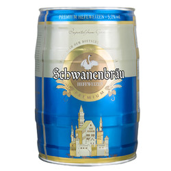 Schwanenbräu 天鹅堡 小麦啤酒 5L拼团价多少钱？