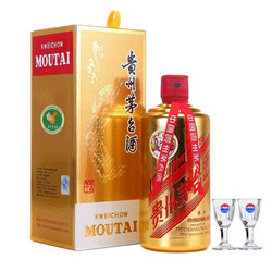 MOUTAI 茅台 金色 53%vol 酱香型白酒 500ml 单瓶装包邮价多少钱？