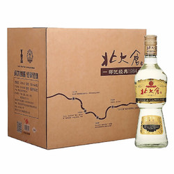 北大仓 部优经典1984 酱香型50度白酒500ml*6瓶 整箱装 纯粮酿造包邮价多少钱？