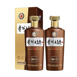 MOUTAI 茅台 贵州大曲 80年代 53%vol 酱香型白酒 500ml*2瓶 双支装批发价多少钱？