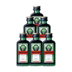 Jagermeister 野格 圣鹿利口酒 网红洋酒力娇酒 德国原瓶进口配置酒 行货野格酒伴20ml*6瓶市场价多少钱？