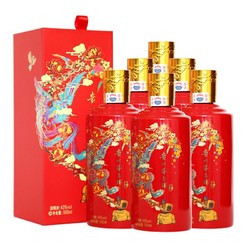 MOUTAI 茅台 飞天  喜宴酱香型白酒  43度 500ml*6瓶 整箱装行情价多少