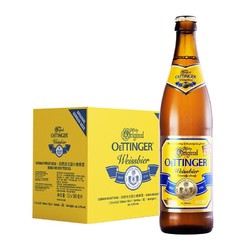 OETTINGER 奥丁格 小麦白 啤酒 500ml*12瓶 整箱装 德国原装进口行情价多少