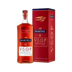 MARTELL 马爹利 VSOP 赤木 干邑白兰地 40%vol 1L电商卖多少钱？