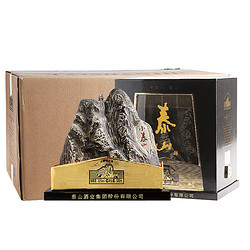 taishanpai 泰山牌 五岳独尊昂头天外小泰山 浓香型白酒 52度500ml*4瓶 整箱装 山东白酒拼团价多少钱？