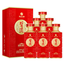 XIJIU 习酒 印象红 酱香型白酒 53度 500ml*6瓶 整箱装电商卖多少钱？