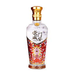 WULIANGYE 五粮液 股份出品 豪门盛宴 鱼跃龙门 浓香型白酒 52度 500ml*6瓶 整箱装电商补贴价多少钱？