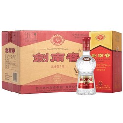 剑南春 水晶剑  浓香型白酒  52度 500ml*6瓶 整箱装 行情价多少