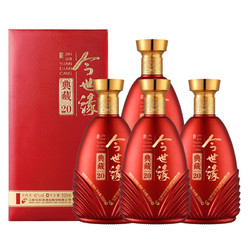 今世缘 典藏20 柔雅型  白酒 42度 500ml*4瓶 整箱装最终到手价多少钱？