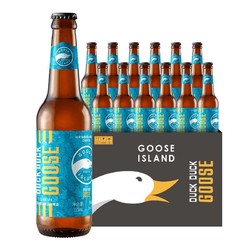 GOOSE ISLAND 鹅岛 嘎嘎鹅 轻盈印度淡色艾尔精酿啤酒IPA 355ml*12瓶  整箱装包邮价多少钱？