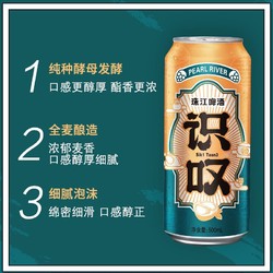 PEARL RIVER 珠江啤酒 11度 珠江识叹啤酒 500ml*12听 整箱装拼团价多少钱？