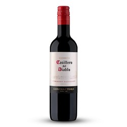 Casillero del Diablo 红魔鬼 干露酒庄赤霞珠干型红葡萄酒 500ml行情价多少