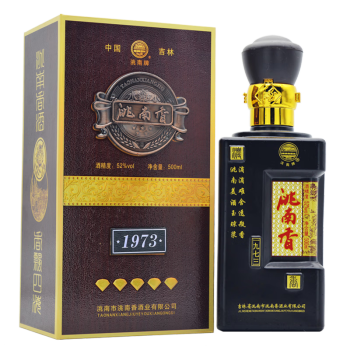 52度东北高粱酒浓香型白酒 纯粮白酒洮南香陈藏1973 52度500ml*单瓶装行情价多少