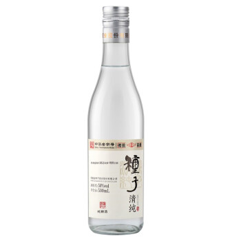 56度金种子酒 清香型白酒 清纯种子酒 粮食酒 高度白酒 56度500mL 单瓶装电商卖多少钱？