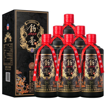 53度拼一坊贵州钓台1949酱香型白酒53度500ml*6瓶 礼盒装价格多少钱？