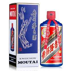 MOUTAI 茅台 蓝色 53%vol 酱香型白酒 500ml 单瓶装价格多少钱？