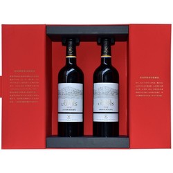 CHATEAU LAFITE ROTHSCHILD 拉菲古堡 拉菲红酒 罗斯柴尔德雾禾山谷干红葡萄酒 750ML 珍藏红 双支礼盒装行情价多少