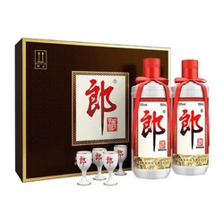 LANGJIU 郎酒 郎牌郎酒 53%vol 酱香型白酒 500ml*2瓶拼团价多少钱？