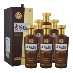 MOUTAI 茅台 贵州大曲 80年代 53%vol 酱香型白酒 500ml*6瓶 整箱装电商卖多少钱？