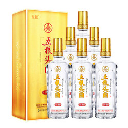 WULIANGYE 五粮液 公司出品 五粮头曲淡雅 浓香型白酒 39度 500ml*6瓶 整箱装拼团价多少钱？