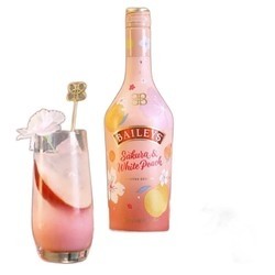 BAILEYS 百利甜酒 樱花白桃味 甜酒 17%vol 700ml包邮价多少钱？