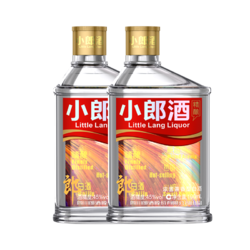 LANGJIU 郎酒 [限时秒杀，部分地区专属]郎酒精酿小郎酒45度兼香型100ml*2瓶电商补贴价多少钱？