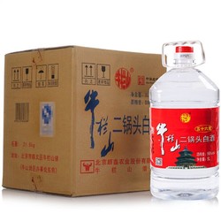 Niulanshan 牛栏山 二锅头桶装 清香风格  56度 5000ml*4桶 整箱装电商卖多少钱？