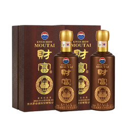 MOUTAI 茅台 股份 财富酒 贵宾珍藏 53度 500ml*2双支装行情价多少