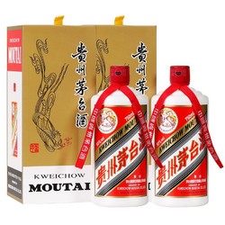 MOUTAI 茅台 飞天 酱香型白酒 53度 750ml*2瓶 双瓶装批发价多少钱？