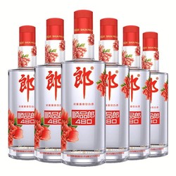 LANGJIU 郎酒 郎 红顺品郎480ml 45度兼香型白酒6瓶行情价多少