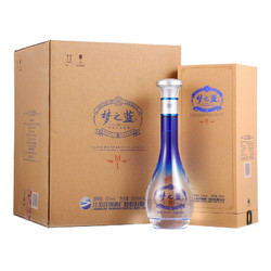 YANGHE 洋河 蓝色经典 梦之蓝M1 浓香型白酒 52度 500ml*4瓶 整箱装 高度白酒口感绵柔浓香型包邮价多少钱？