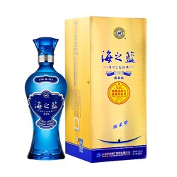 YANGHE 洋河 海之蓝 蓝色经典 旗舰版 42%vol 浓香型白酒 520ml 单瓶装行情价多少