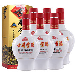 古井贡酒 六角贡 浓香型白酒 45度500ml*6瓶 整箱装电商卖多少钱？