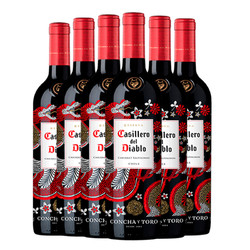 Casillero del Diablo 红魔鬼 尊龙系列赤霞珠 干红葡萄酒 750ml*6瓶市场价多少钱？