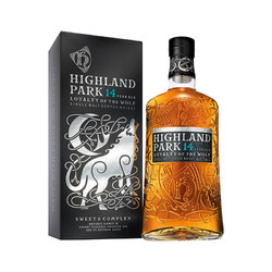 Highland Park 高原骑士 14年 单一麦芽 苏格兰威士忌 42.3%vol 1L电商补贴价多少钱？