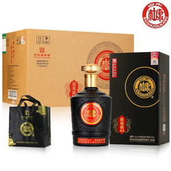 BAISHUIDUKANG 白水杜康 蓝花瓷A8白酒整箱浓香型52度500ml*6瓶礼盒装粮食酒市场价多少钱？