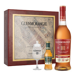 GLENMORANGIE 格兰杰 宝树行 格兰杰12年雪莉桶礼盒装700ml  苏格兰单一麦芽威士忌 原装进口洋酒行情价多少