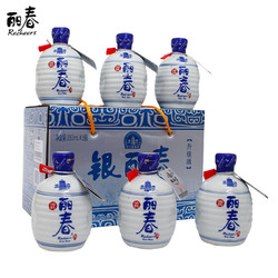 塔牌 丽春黄酒八年银丽春350ml*6瓶礼盒立春花雕酒绍兴价格多少钱？